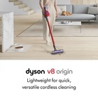 Dyson V8 Origin Cordless Vacuum   Red   Refurbished