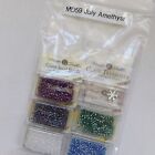 July s Amethyst Fairy Beaded Cross Stitch Embellishment Pack Md59