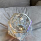 Party Light Shining Moments Heavy Rainbow Glass Candle Holder