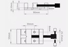 New Steel Grinding Vice 2  Inches Vise 50 Mm For Mini Vertical Milling Slide Usa