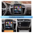 Double 2din Car Stereo 9 7  Android 15 Carplay Gps Navigation Mirror Link Swc Bt