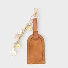 Authentic Louis Vuitton Luggage Tag With Unbranded Charm  