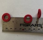 Allied Trumpet Valve Bumper Felt A402 Red 3 Pcs