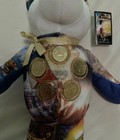 Gallery Treasures 5 State Gold Coin Bear Quarters Plush Beanie -1999