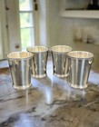 4 Mint Julep Cups Substantial Silverplate Webster Wilcox Vintage Estate Find