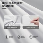 Spandex Chair Covers 100 Pcs Stretch Polyester Wedding Banquet White Trlyc Party