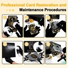 122 Pcs Card Care Kit  22in1 Cleaning  Polishing  Grading Tools   Sleeves