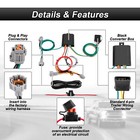 Weisen Trailer Hitch Tow Wiring Harness For 2021-2025 Nissan Rogue