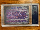 Eddie Price Signed Custom Cut  Tulane Aa  Nfl Giants  Pro Bowl  Cfhof  D  1979