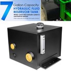 7-gallon Hydraulic Fluid Reservoir Oil Tank For Tractors  Trucks   Log Splitters