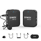 Synco G1 a1  Pro Wireless Lavalier Microphone With Charging Case For Camera Vlog