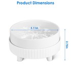 Pet Heated Water Bowl Heated Pet Water Bowl Food Warmer Pet Thermal Bowl Pet Cat
