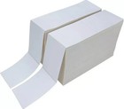 4000pc  4x6  Fanfold Direct Thermal Shipping Labels For Zebra And Rollo Printers