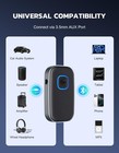 Bluetooth Receiver For Car  Noise Cancelling 3 5mm Aux Bluetooth Car Adapter    
