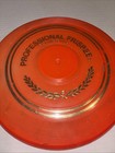 Wham-o Professional Frisbee Sport Model Red Orange 1965 Gold Missing
