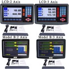 2 3 Axis Dro Digital Readout Linear Scale Display 5um For Bridgeport Mill Lathe
