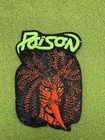 Poison Open Up And Say Ahh  Vintage New Nos 80s Patch Rare 4 5 Hair Metal Glam