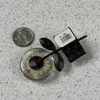 Great Salt Lake Utah White Daisy Glass Metal Travel Souvenir Fridge Magnet 51889