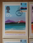 1983 Gb Royal Mail  Commonwealth Day  Phq 66  Set Of 4 Cards  Fdi   Fdc   Stamps