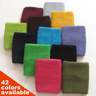 Couver Premium Quality 4  Or 2 5  Tall Wrist Sweatband  1pair 