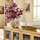 26  Black Plum Leaf Artificial Fall Arrangement - Hearth   Hand With
