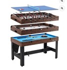 54  4-in-1 Multi Game  Pool Table  Table Tennis Pong Table  Air Hockey  Foosball