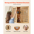 Bathroom Wall Cabinet With Adjustable Shelf  2 Doors And 3 Height Levels  Wall-m