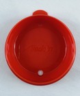 Vintage Aladdin Plastic Mug Cup Replacement Red Snap On Lid For 3 25  Dia  Lip
