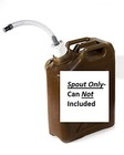 High-flow Spout Compatible With Scepter 5 Gallon Plastic Military Fuel Cans    