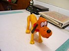 Vintage Large Pluto Jointed Figurine Dakin   Company Walt Disney Figure 6  X 8 