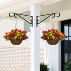 Plant Hangers Outdoor  2 Pack-15 4 Inch Blackish Green  Plant Hooks Heavy Duty
