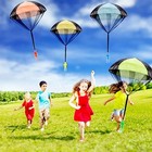 Kids Hand Throw Parachute Toy Mini Soldier Outdoor Flying Game Toy