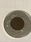 1901 Pan-american Expo Buffalo Ny Lucky Penny Indian Head Encased Cent Sharp