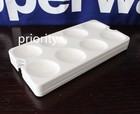 Tupperware Deviled Egg Tray Insert Keeper Carriers Set Of 3 White New