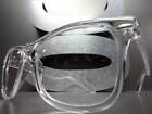 Men s Women Vintage Retro Style Clear Lens Eye Glasses Transparent Crystal Frame