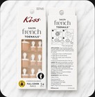 4 X Kiss Dgtn01 Salon French Toenails Full Cover Nails 24 Ea Set Nib 