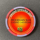 Mohegan Sun Virgin Hotels Las Vegas Nevada  5 Casino Chip Grand Opening 2021