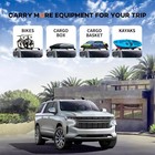 Heavy Duty 330lb Roof Rack Cross Bars Compatible With Chevy Suburban   Tahoe