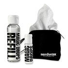 Lens Cleaner Kit Glasses Screen Camera Microfiber Cloth Carrying Pouch Refill