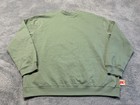 New Disney Sweatshirt Adult Xxl Green Tis The Season Mickey Mouse Christmas Wdw