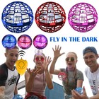 Magic Spiral Flying Ball Toy Hand-controlled Rgb Light Boomerang Sphere Rotator