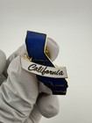 California State Shaped Blue Enamel Lapel Pin
