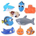Baby Bath Toys Soft Rubber Floating Animals Water Spray Squeeze Toys For Toddler