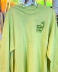 Disney Tinker Bell Peter Pan Lime Green Adult Spirit Jersey Size Large New W Tag