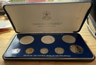 1976 Republic Of The Philippines - 8 Coin Silver Proof Set   W case   Coa
