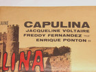 Vintage 1973 Mexican Horror Movie Poster  capulina Vs The Mummies  In Spanish 