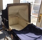 Vintage Silver Cross Kensington Navy Carriage Pram Made In England 