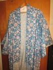 Vintage Women s Kimono yukata Floral Design  no Obi sash 