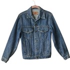 Vintage 1987 Levi Denim Jean Trucker Jacket  Size R34