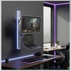 Zebozap Zltv8022 Wall Monitor Mount With Keyboard Tray   Fits 17 To 43 Inch     